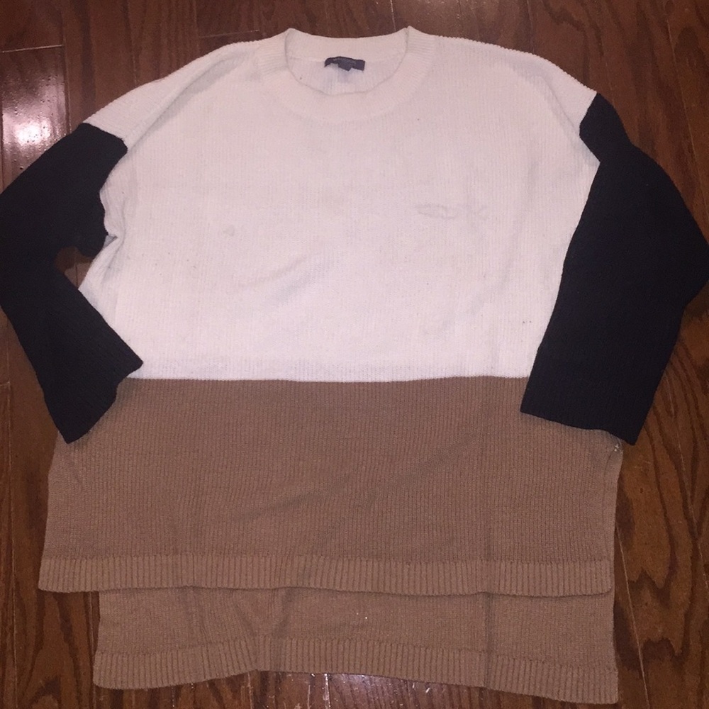 Madison color block sweater